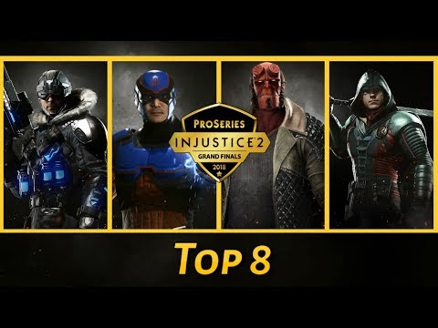 Injustice 2 Pro Series Finals 2018: SonicFox, Hayatei, Rewind, Sylverrye (Top 8)