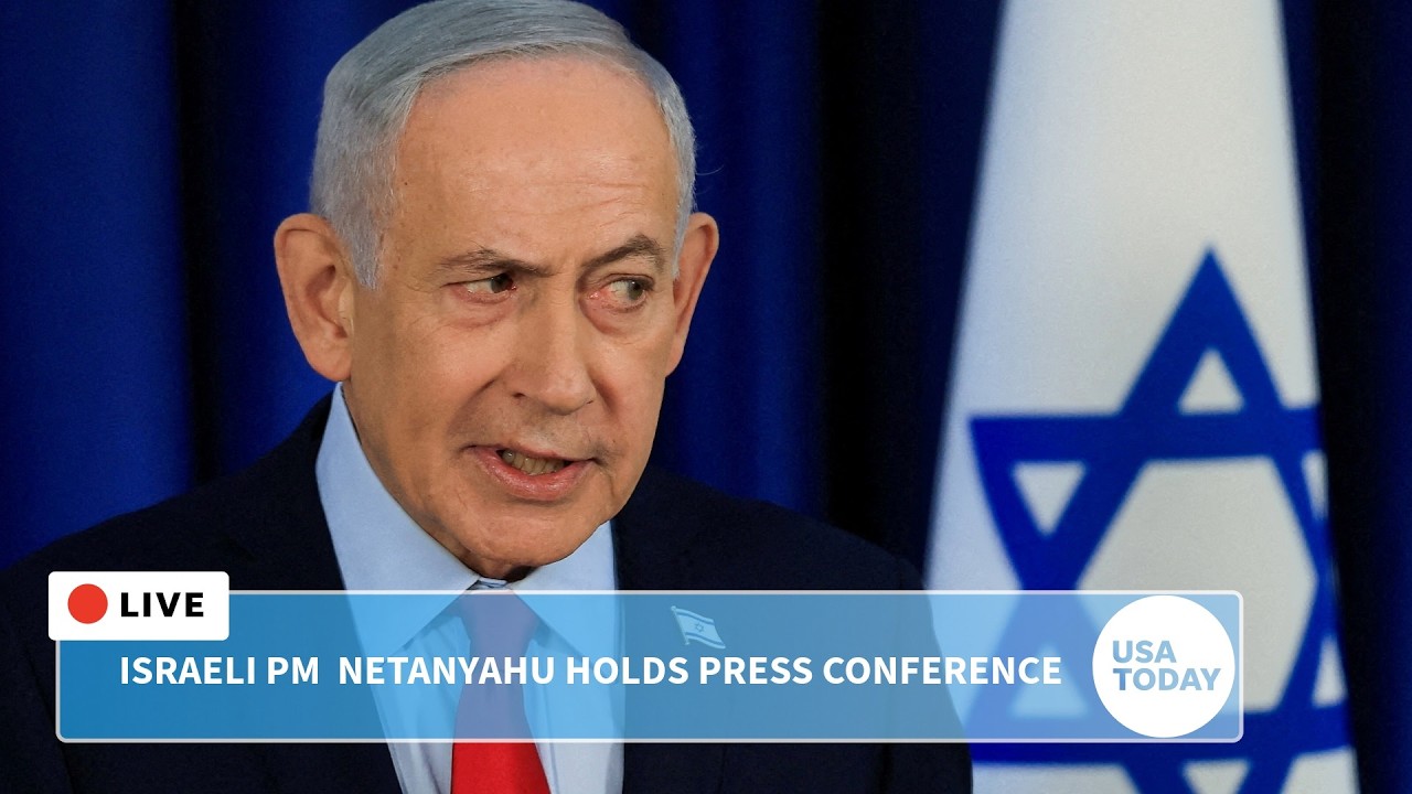 Live: Netanyahu addresses Iran ceasefire and Lebanon strikes at Israel PM's press conference
