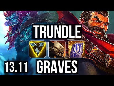 TRUNDLE vs GRAVES (JNG) | 4/0/13 | KR Master | 13.11