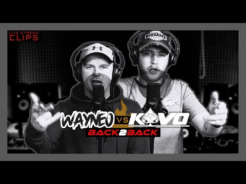 Mc Wayneo Vs Mc Kavo - Back 2 Back in the Booth - Live Stream Clips