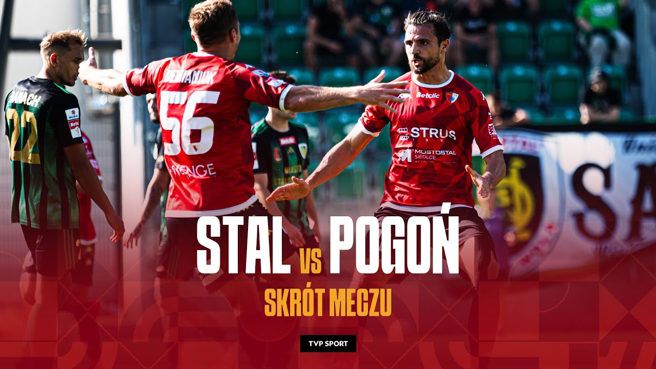 WIDEO: Stal Stalowa Wola - Pogoń Siedlce 1-3 [SKRÓT MECZU]