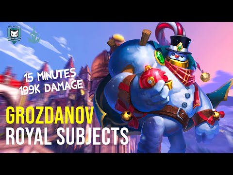 grozdanov Bombking 15 MINUTES 31 KILLS 199K DAMAGE Paladins Competitive | Master | ROYAL SUBJECTS