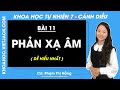 Khoa học tự nhiên 7 Cánh diều | Bài 11: Phản xạ âm - Trang 62, 64 - Giải KHTN 7