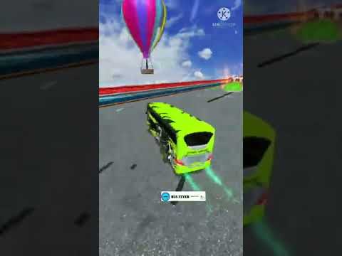 Crazy bus stunt driving simulator #shorts