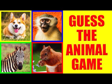 Guess the Animal Sound Challenge | Game for Kids, Preschoolers and Kindergarten