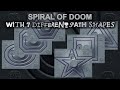 [Zuma Deluxe] Spiral of Doom with 7 Different Path Shapes ​