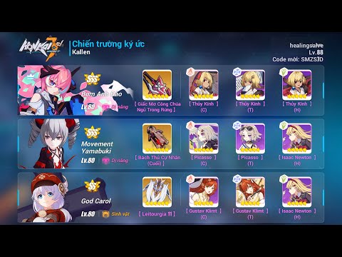 [Honkai Impact 3] SEA - Memorial Arena Exalted - Kallen 31680 - FT DK CH
