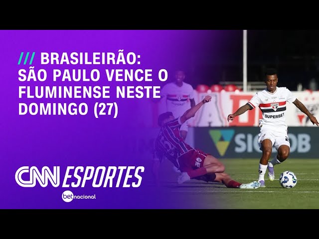 São Paulo vence Fluminense e chega a quatro jogos sem perder no Brasileirão | CNN PRIME TIME