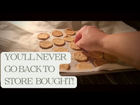 Homemade Whole Wheat Cracker Recipe 😋