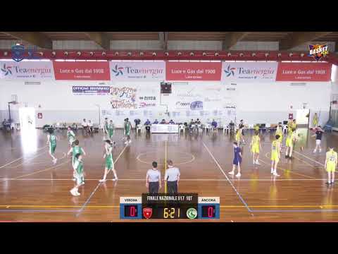 SCALIGERA BASKET VERONA vs CAB STAMURA ANCONA (Finali Nazionali UNDER 17 M - GIRONE A - gara 3)