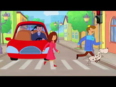 Die etwas trotzige Prinzessin. Folge 19- Die Rennfahrerin. Kinder Zeichentrick Film Video für Kinder