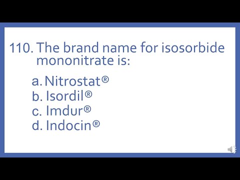 Top 200 Drugs Practice Test Question - The brand name for isosorbide mononitrate is: