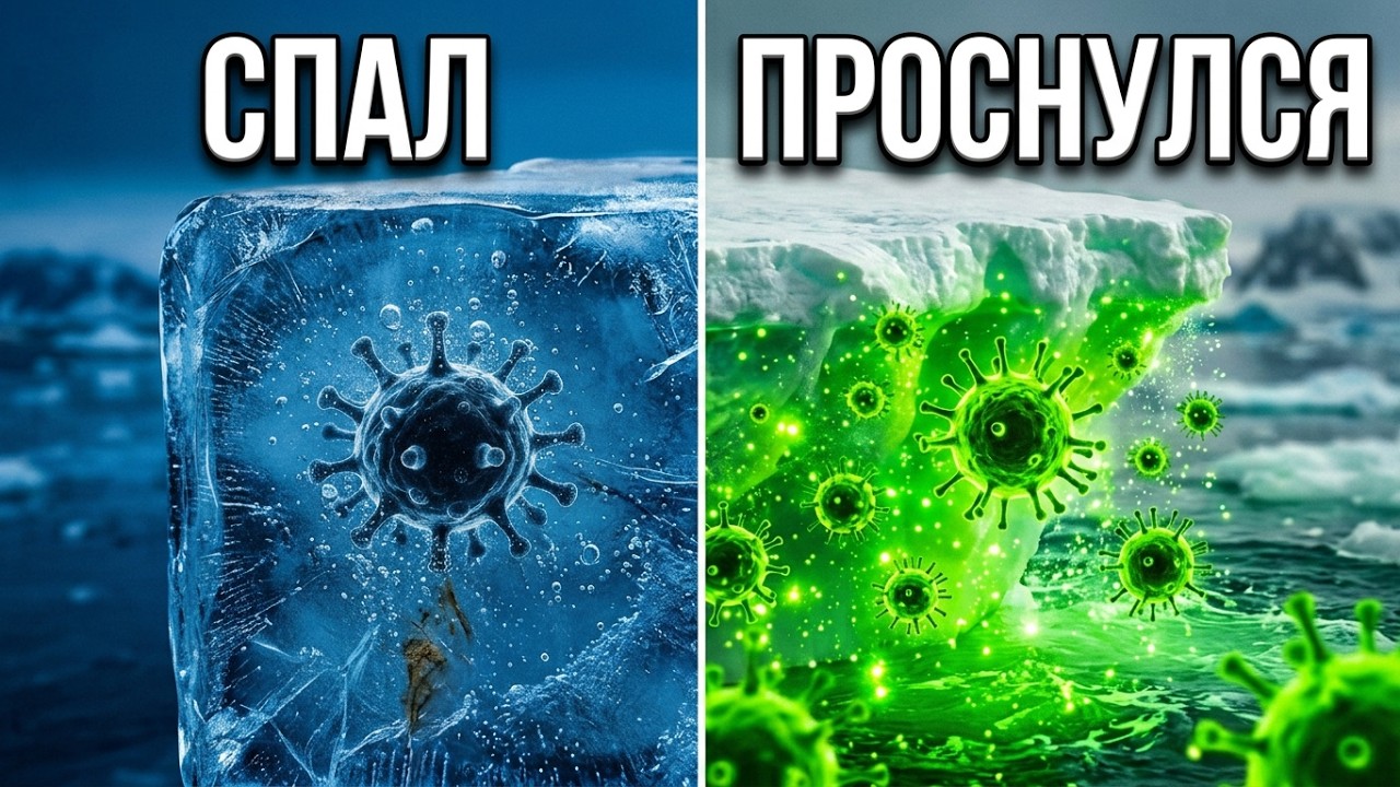Учёные обнаружили вирус возрастом 40 000 лет — и он просыпается