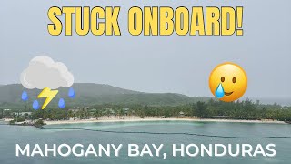 Stuck Onboard at Mahogany Bay 🌧️ | Carnival Jubilee Vlog