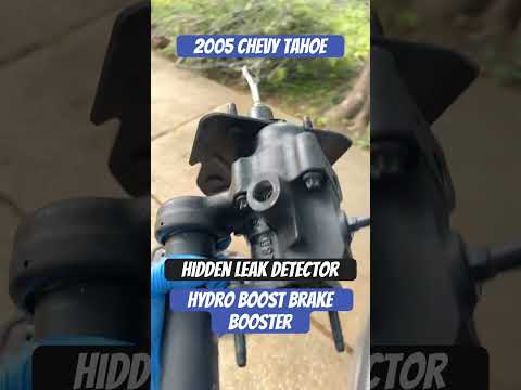Uncommon Hydro Boost Brake Booster with hidden leak detecting port #hydroboost #brakebooster #chevy