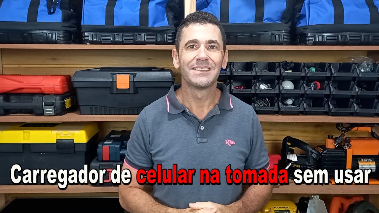 Posso deixar o Carregador de celular na tomada sem usar ?