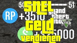 GTA V - Snel geld verdienen!! Hoe verdien ik geld? TOP 5 Manieren - Dutch Commentary