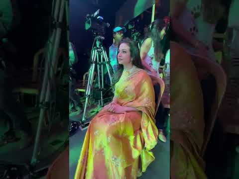 Koel Mallick spotted at the shooting of "Lakh Takar Lokkhi Labh"  #koelmullick #lakhtakarlokkhilabh