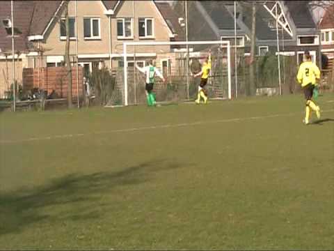 Woubrugge 3 VV Moerkapelle 8 3-0 21 maart 2009 doelpunt Woubrugge 1-0