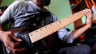 Necrophagist-Only ash remains-(guitar cover)