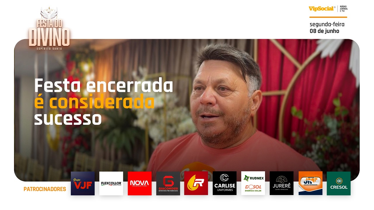 Festa encerra e é considerada sucesso pela organização
