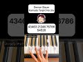 Demon Slayer Kamado Tanjirō No Uta Piano Tutorial Anime Shorts Youtubeshorts