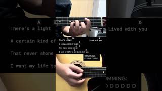 To Love Somebody - Bee Gees | Easy Guitar Tutorial For Beginners (CHORDS &amp; LYRICS) #guitarlesson