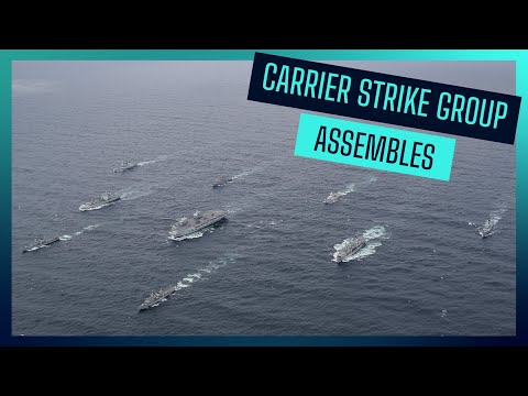Royal Navy’s new Carrier Strike Group assembles | Royal Navy