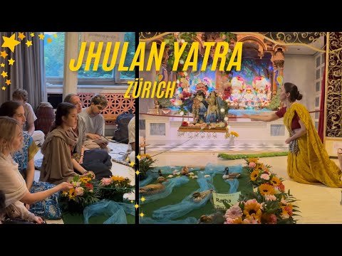 Foreigners Celebrate JHULAN YATRA in Switzerland