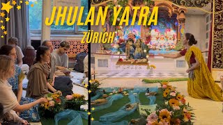 Foreigners Celebrate JHULAN YATRA in Switzerland