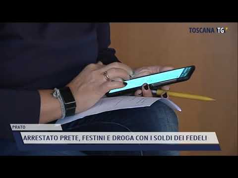 2021-09-14 PRATO - ARRESTATO PRETE, FESTINI E DROGA CON I SOLDI DEI FEDELI