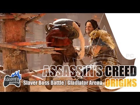 Assassin's Creed Origins: The Slaver Boss Fight | Gladiator Arena