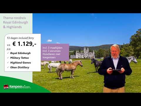ACSI Online Inspiratiedagen  - Thema-rondreis Royal Edinburgh & Highlands