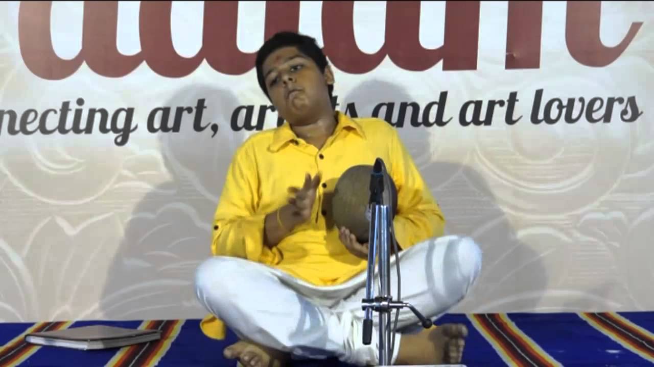 Kanjira Playing  by Jathiswar Bhaskar