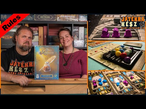 Masters of Renaissance – Társasjáték Szabálymagyarázat - Játékra kész / Play Right Away