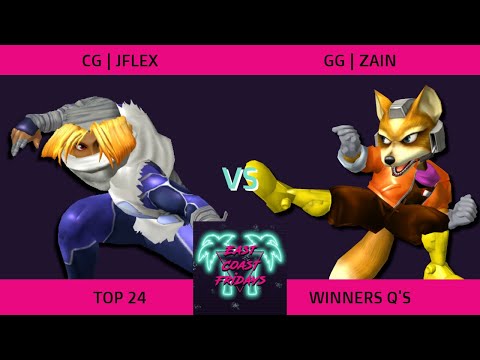 CG | Jflex (Sheik) vs. GG | Zain (Fox) - ECF 174 Top 24 Winners Quarterfinals SSBM