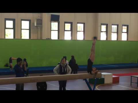 Zoe Forcinelli trave prima classificata