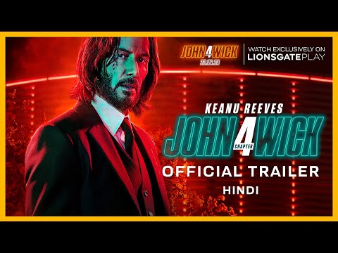 John Wick 4 | Official हिंदी Trailer | Keanu Reeves | Exclusively on 