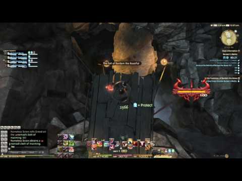 FINAL FANTASY XIV Bardam's Mettle Warrior Level 66 PoV