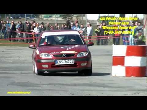 Jan Górski / Agata Haras - Citroen Saxo "Wiosenny Super OeS" 25-03-2012 Gorlice