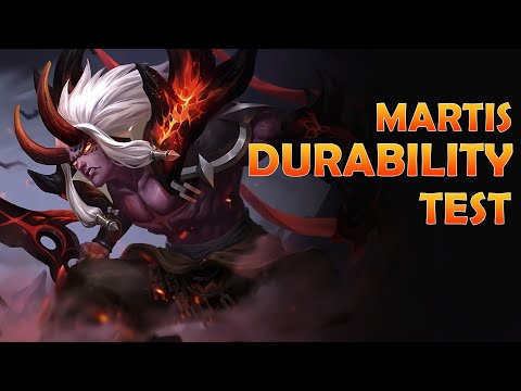 Martis Durability Test || Best Build for Durable Martis  || Mobile Legend Gameplay