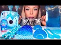 ASMR *BLUE FOOD* EDIBLE INSTAX CAMERA, CLEAR SHEET JELLY, SLUSH PUPPY, MERMAID TAIL JELLY MUKBANG 먹방 ASMR *BLUE FOOD* EDIBLE INSTAX CAMERA, CLEAR SHEET JELLY, SLUSH PUPPY, MERMAID TAIL JELLY MUKBANG 먹방