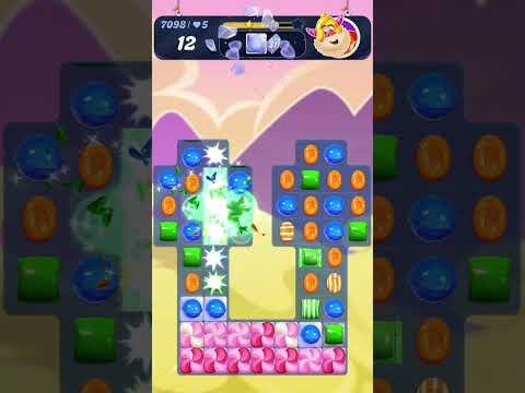 Candy Crush Saga Level 7098 | No Boosters