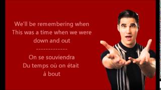 Glee - What kind of fool / Paroles &amp; Traduction