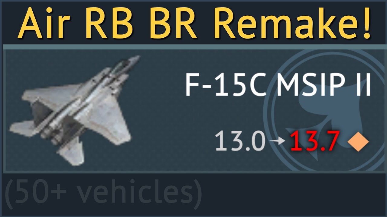 50+ Top Tier Air BR Changes