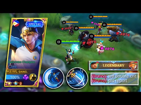 CLINT USERS, TRY ABUSING THIS DOUBLE CRIT BUILD!!! | FULL CRITICAL BUILD IS SO OP🔥🔥🔥