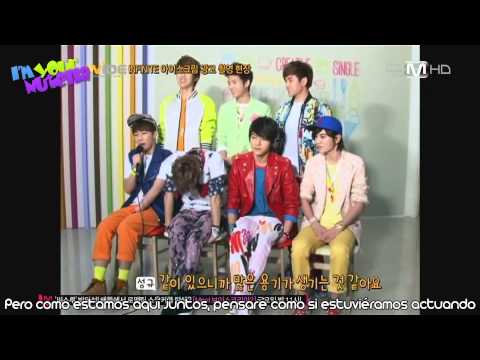 [Español] 130328 INFINITE Mnet Wide Entertainment News Natuur Ice Cream CF's BTS