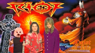 Riot - Twist of fate - Guitar cover