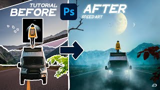 The Making of Photo Manipulation Explore | Photoshop Compositing Tutorial