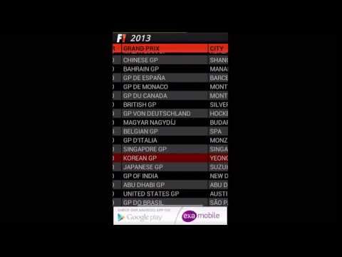 Formula 2024 Calendar video